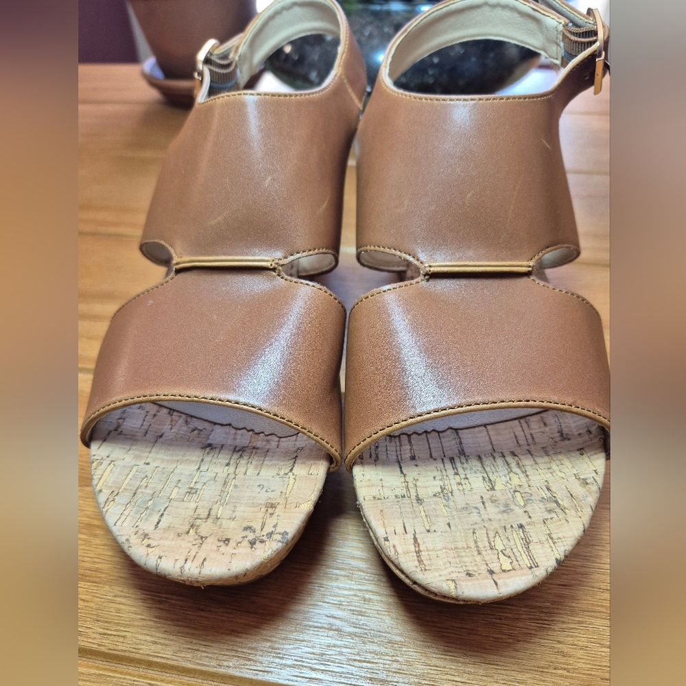 Nautica Wedge Sandals -‎ Size 8.5 - Picture 6 of 6